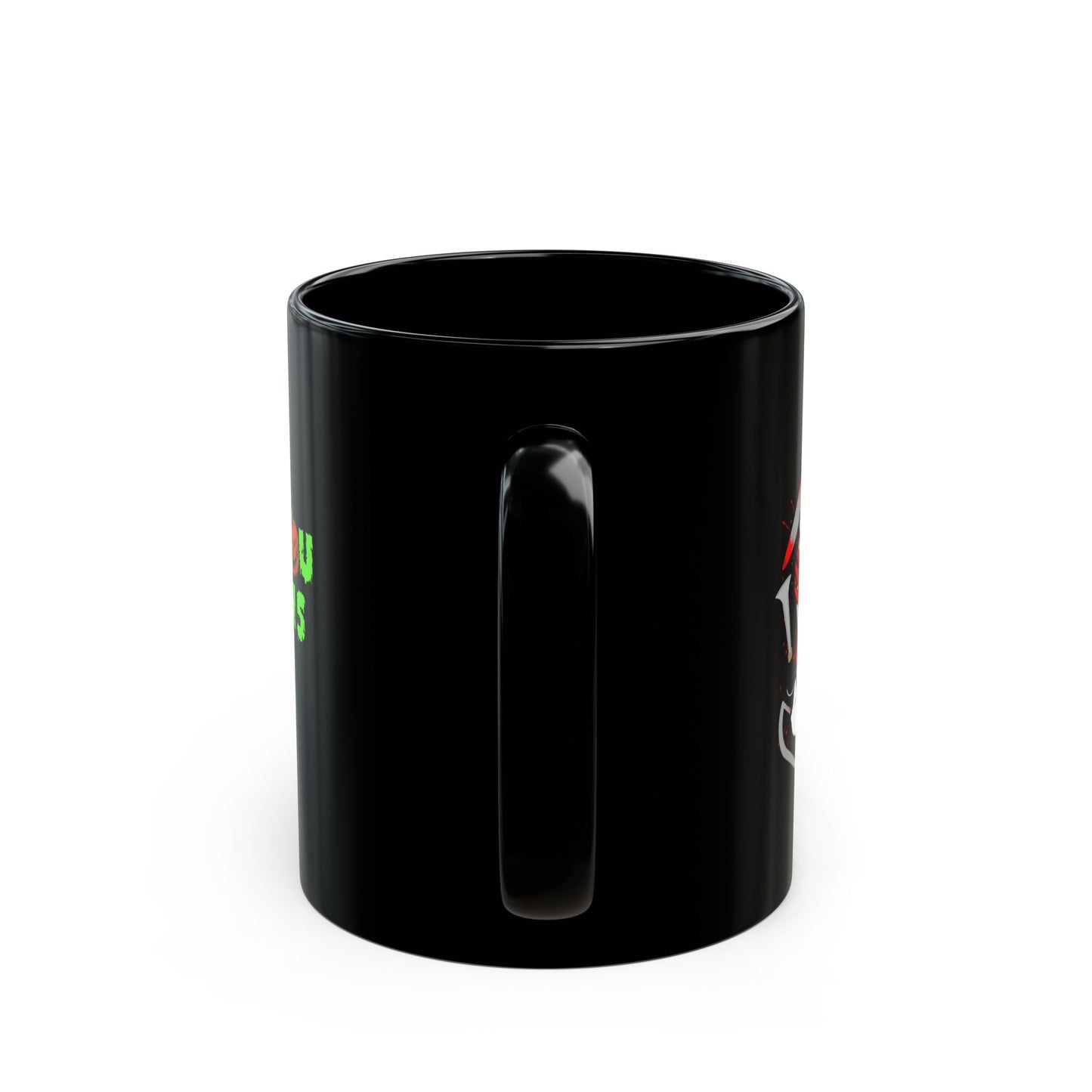 Art Glasses Black 11oz. Coffee Mug