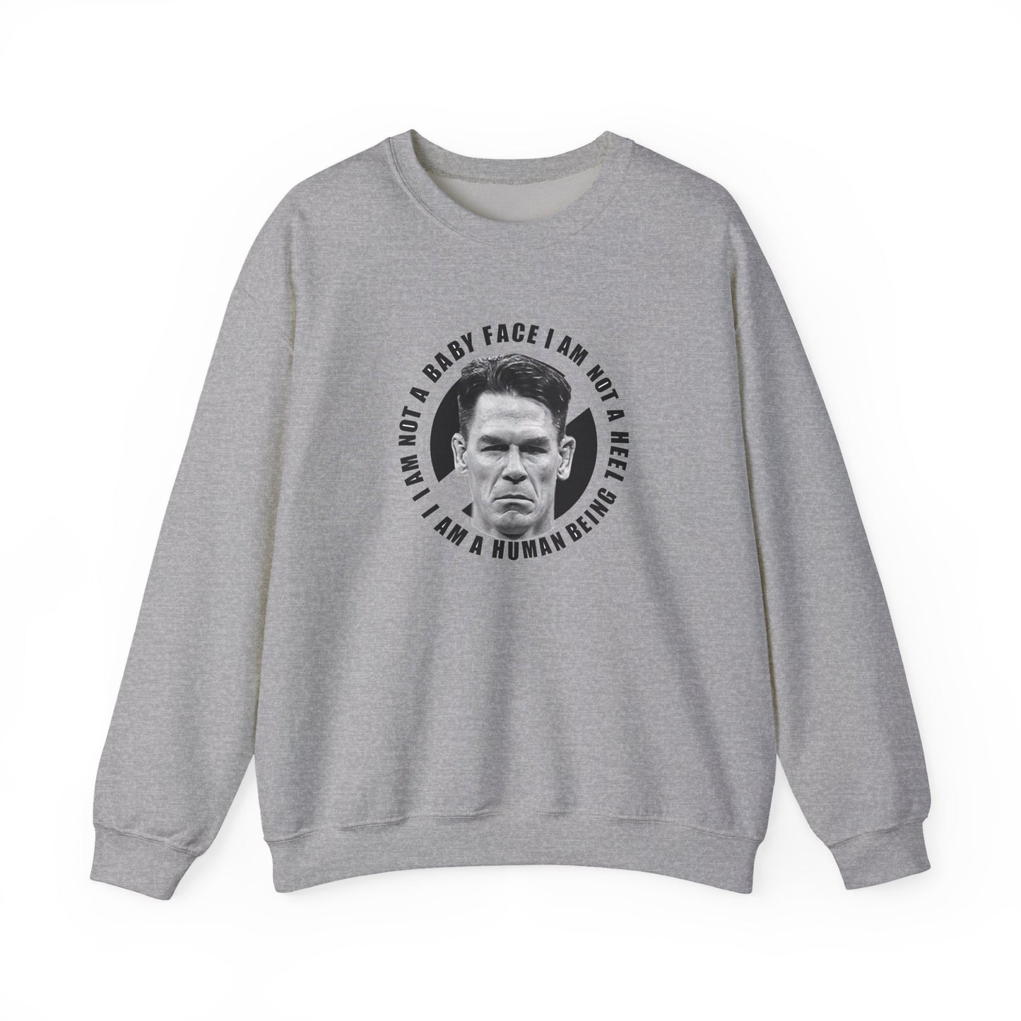 John Cena Black Crewneck