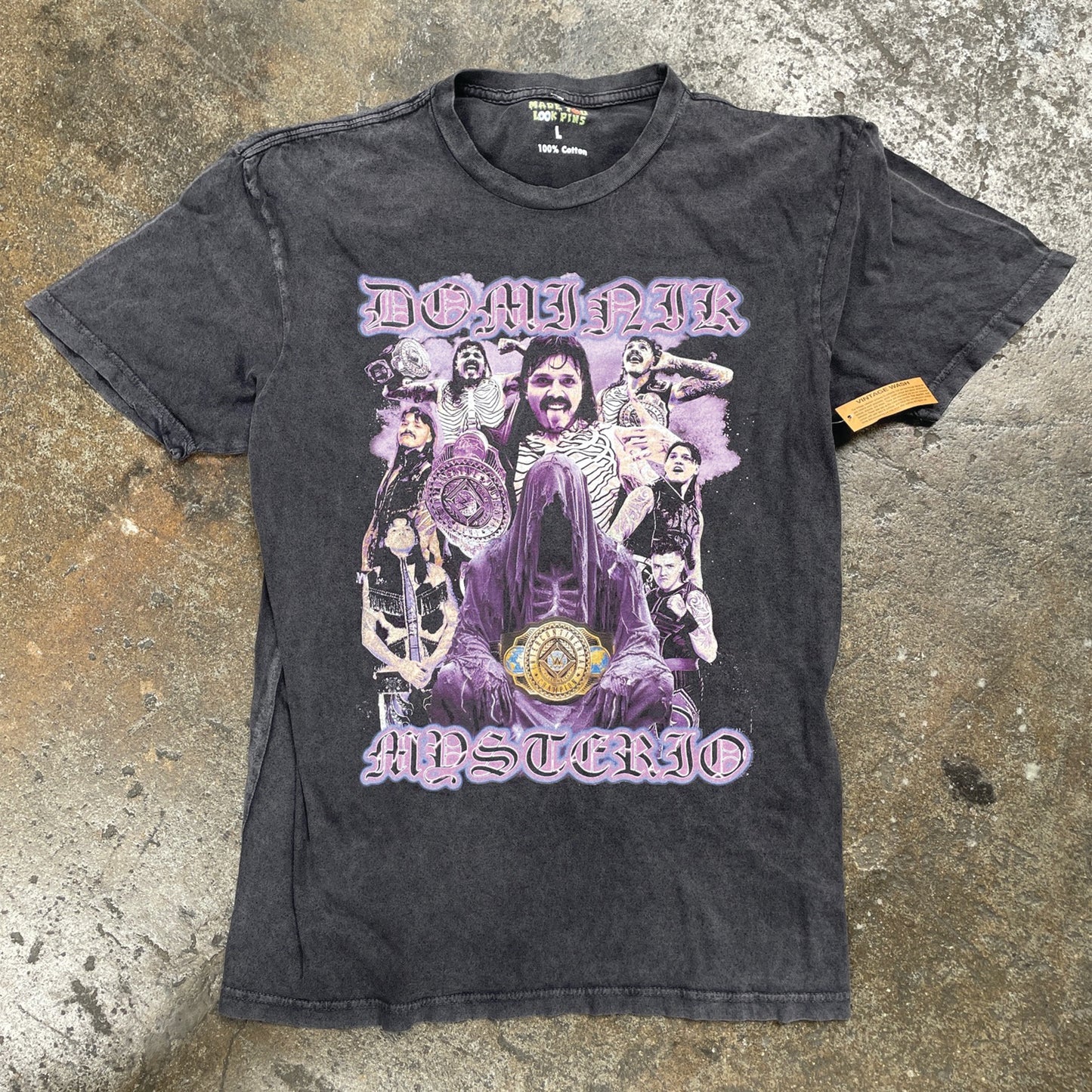 Greatest Mysterio Of All Time Vintage Tee