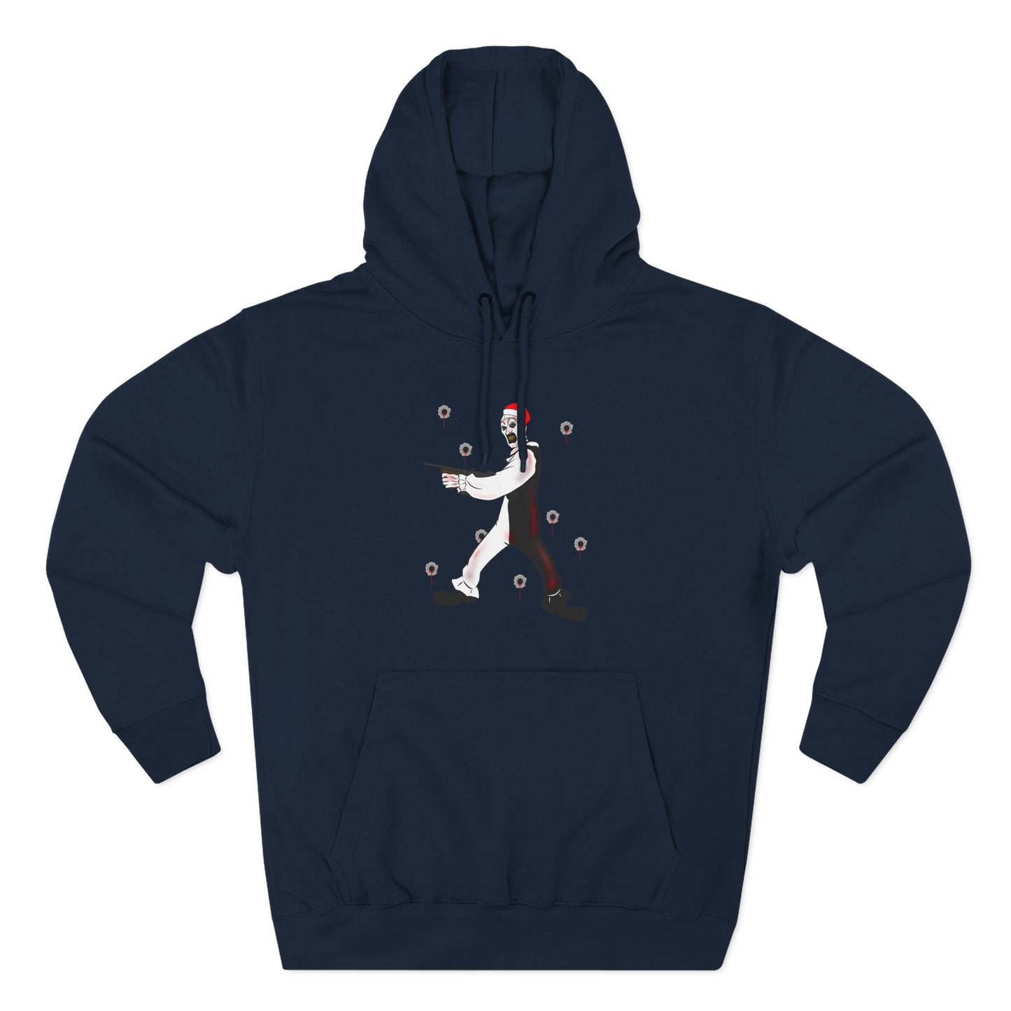 Art Santa Hat Hoodie
