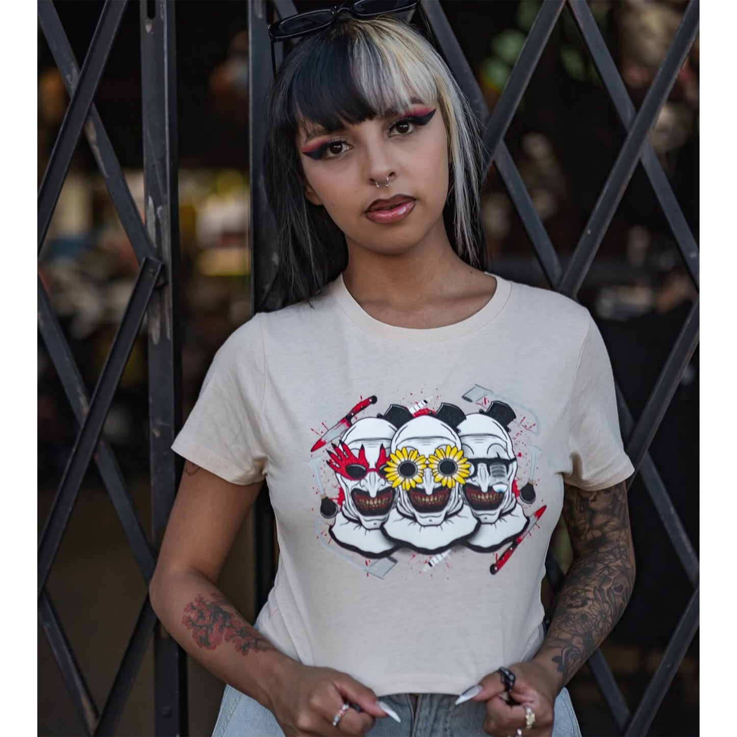 Terrifier 3 Women's Crop Tee