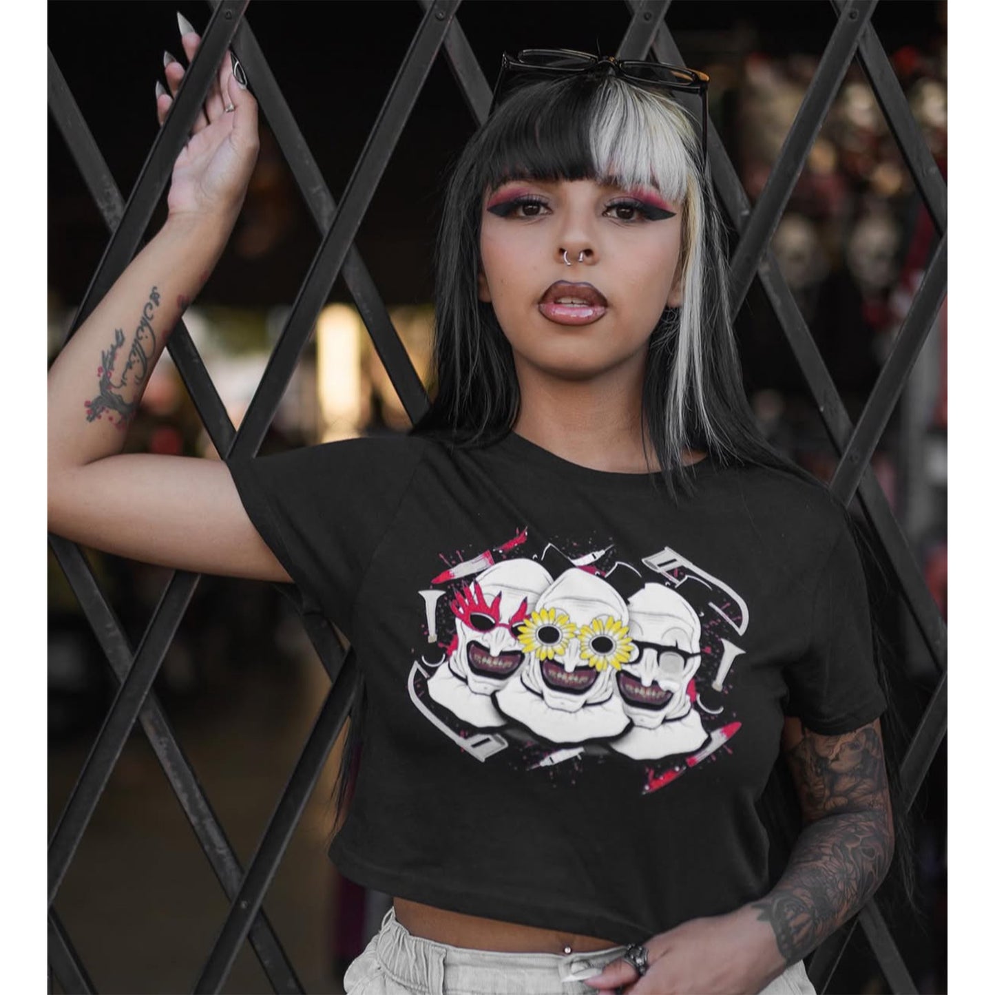 Terrifier 3 Women's Crop Tee