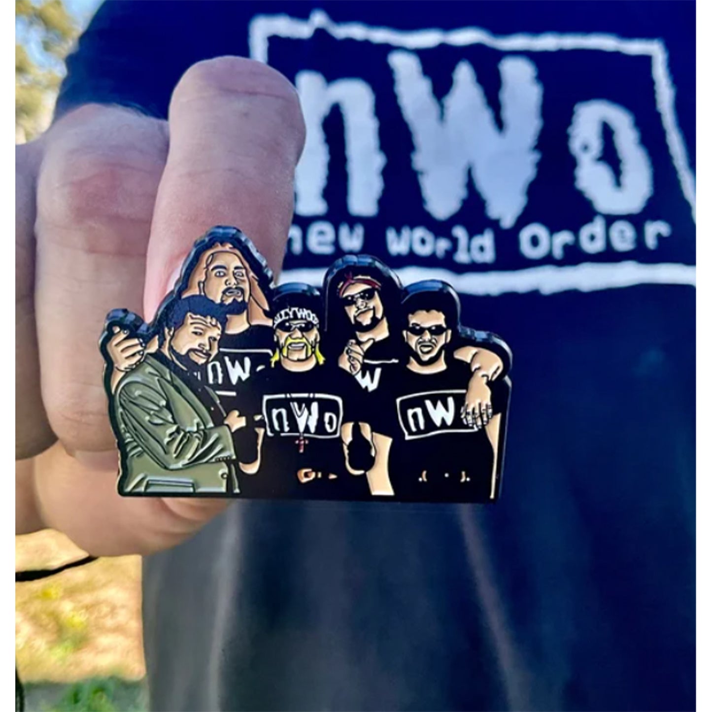 The New World Enamel Pin