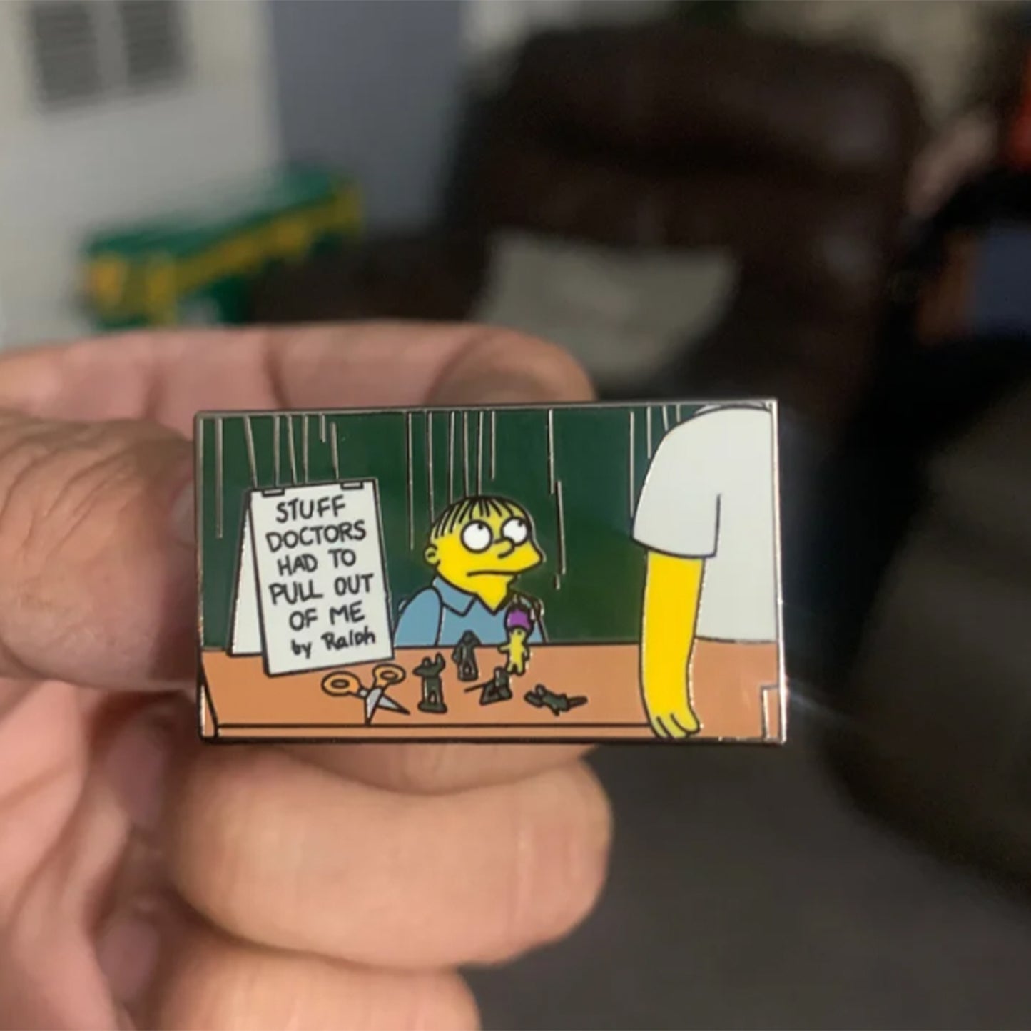 Things Ralphy Ate Enamel Pin