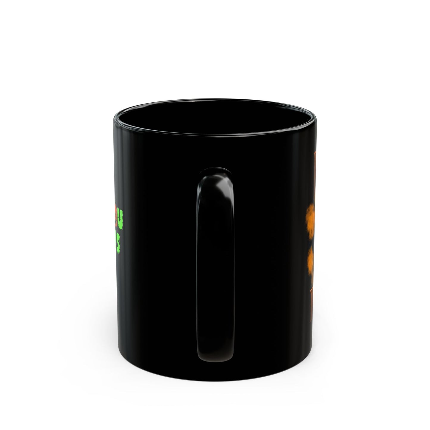 Orange Michael Black 11oz. Coffee Mug