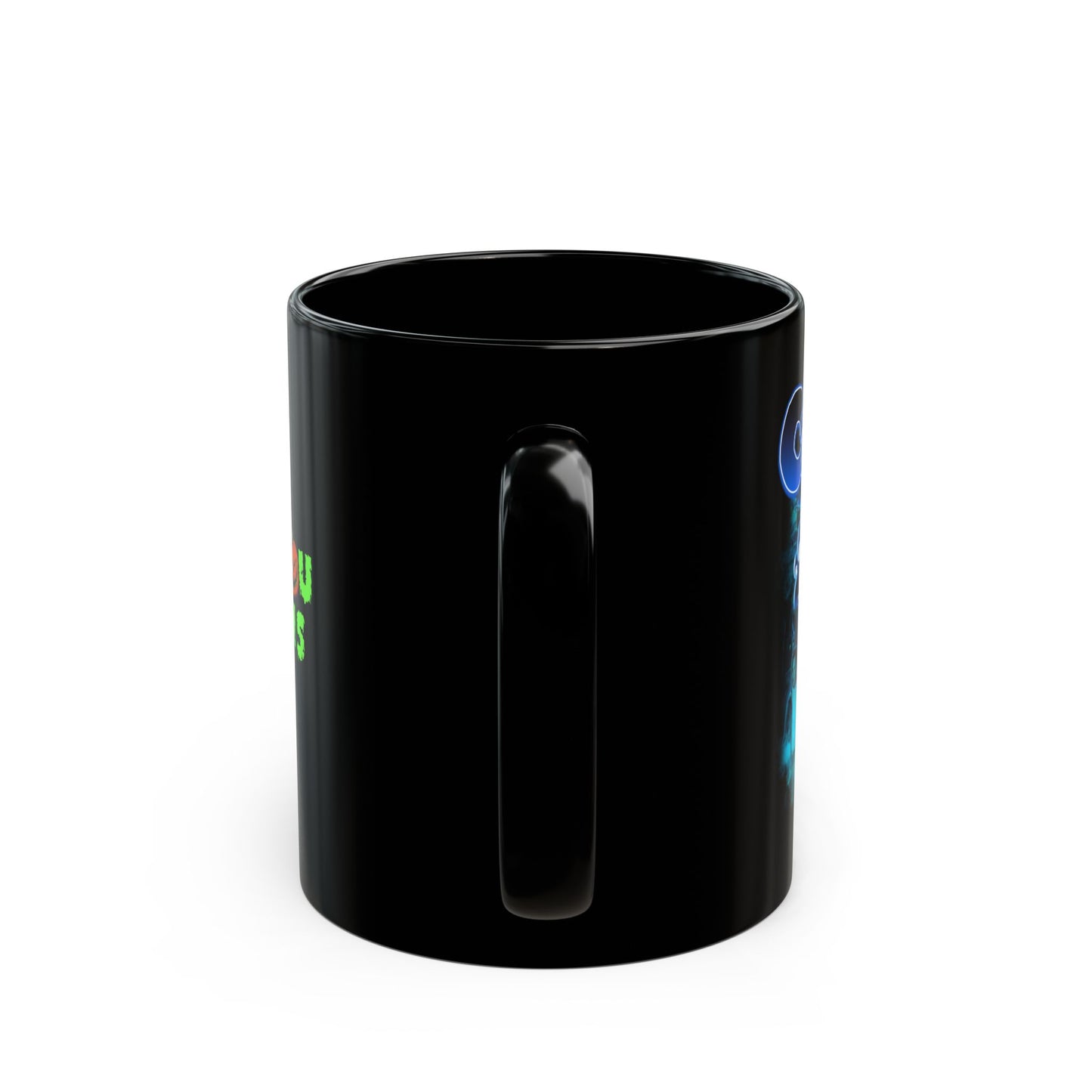Caspy Black 11oz. Coffee Mug
